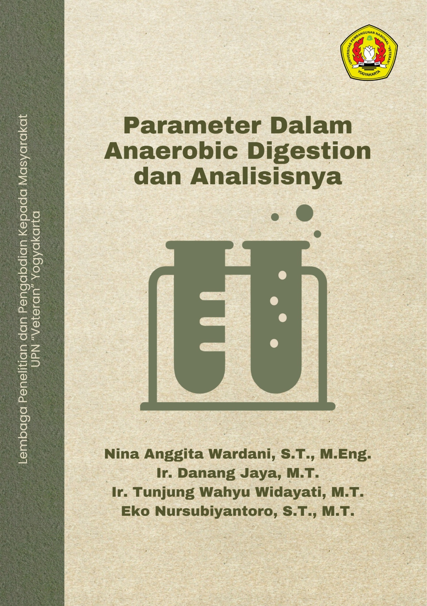 Cover Buku Parameter Dalam Anaerobic Digestion dan Analisisnya